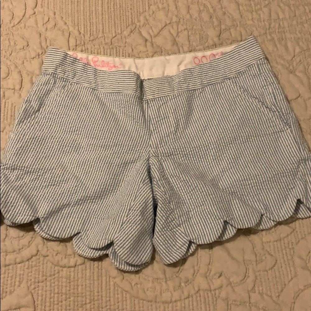 Lilly Pulitzer Seersucker Shorts